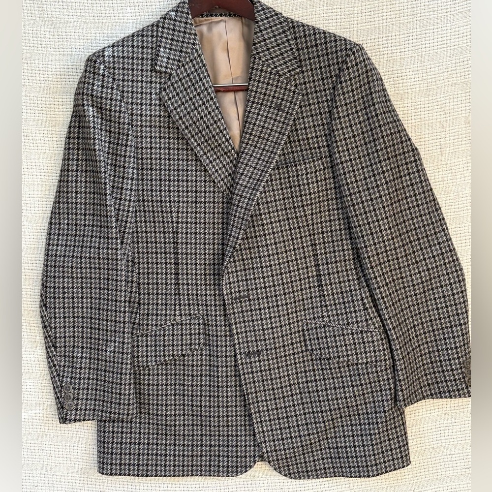 Houndstooth Suit Jacket
